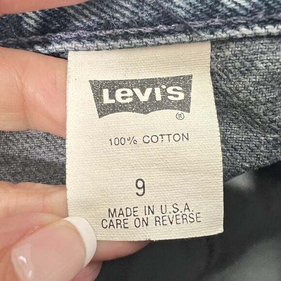 VTG 90’s Levi's 900 Series High Rise Tapered Silver Tab Jean Womens 24x30 USA 92 - Picture 11 of 12